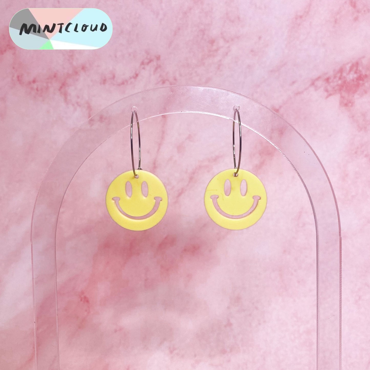 Smiley Face Dangles