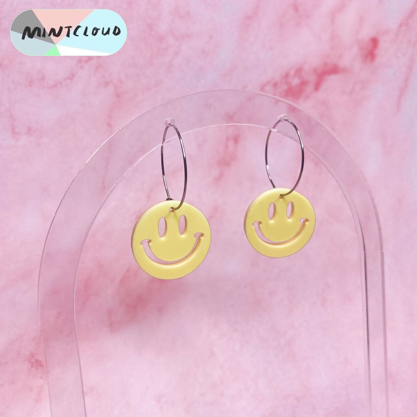 Smiley Face Dangles