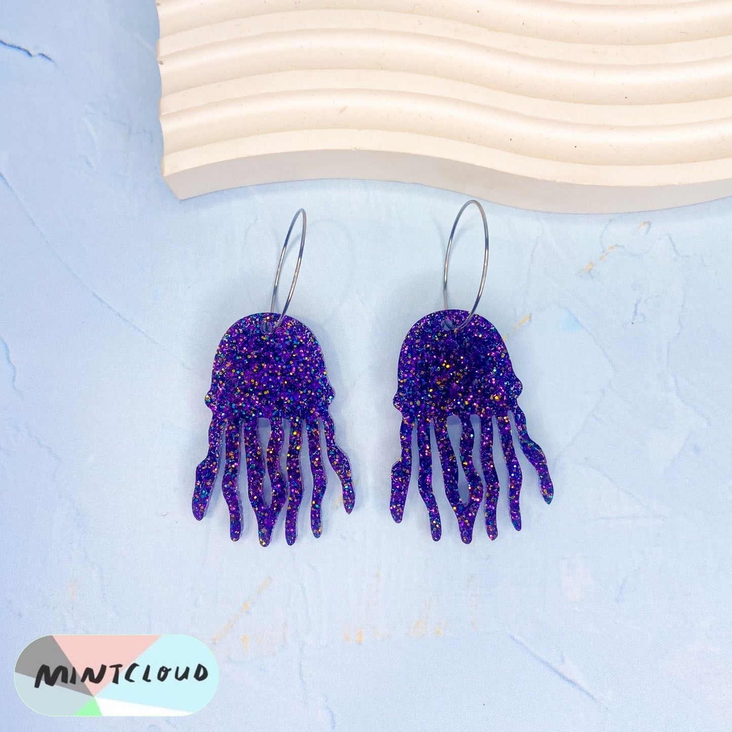 Jellyfish Dangles - Various Colours