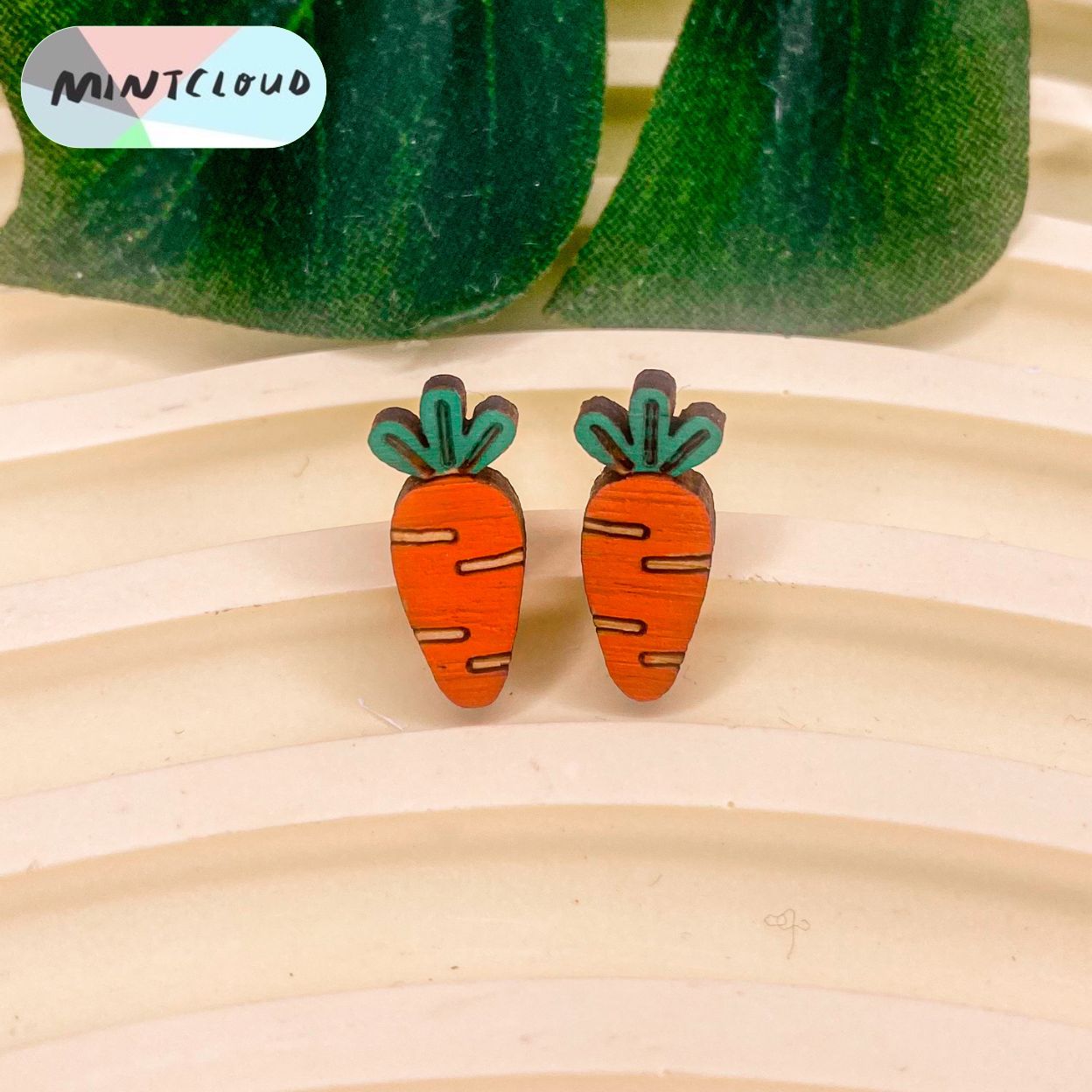 Vegetables Studs - Various Designs