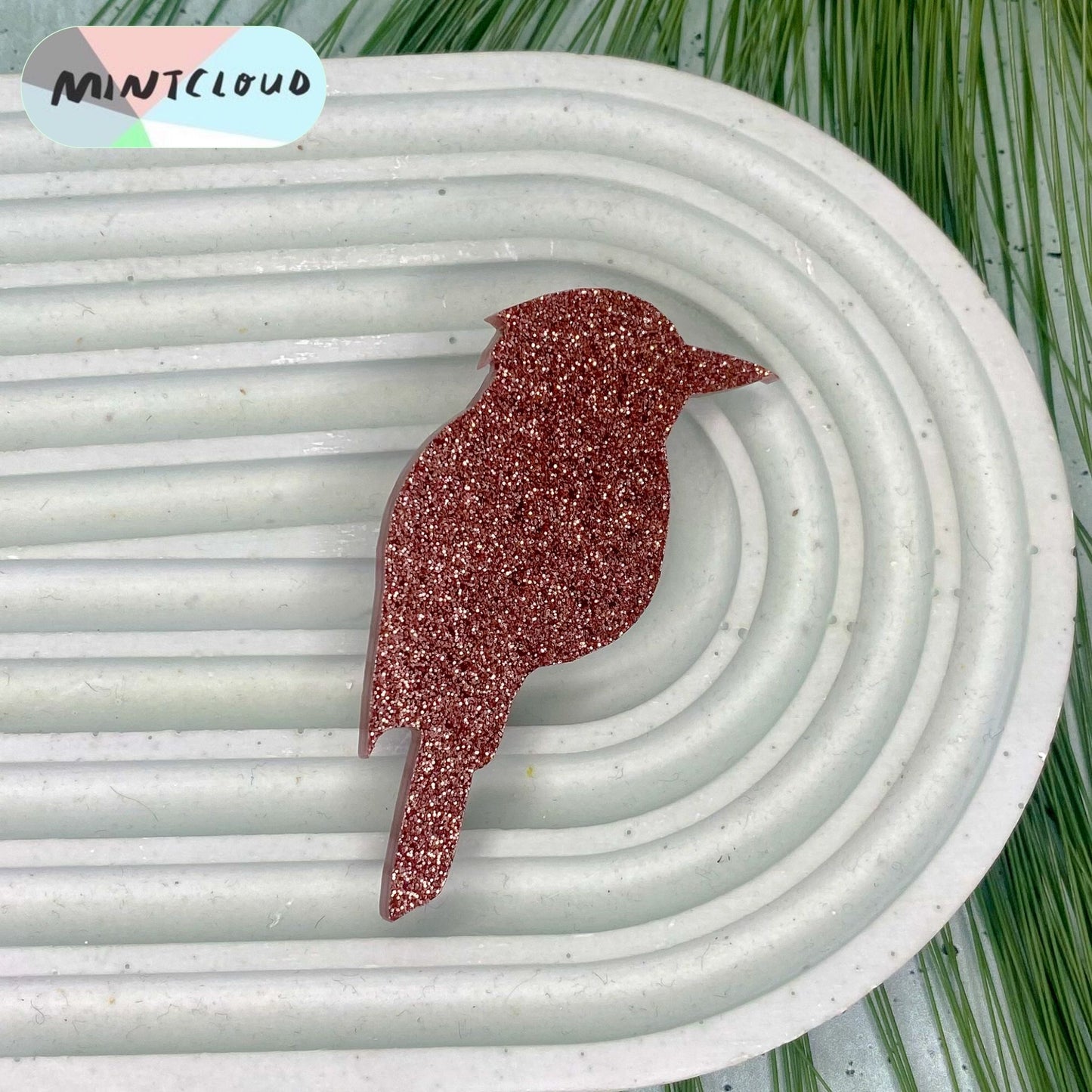 Kookaburra Brooch - Various Colours From Mintcloud Studio, an online jewellery store based in Adelaide South Australia