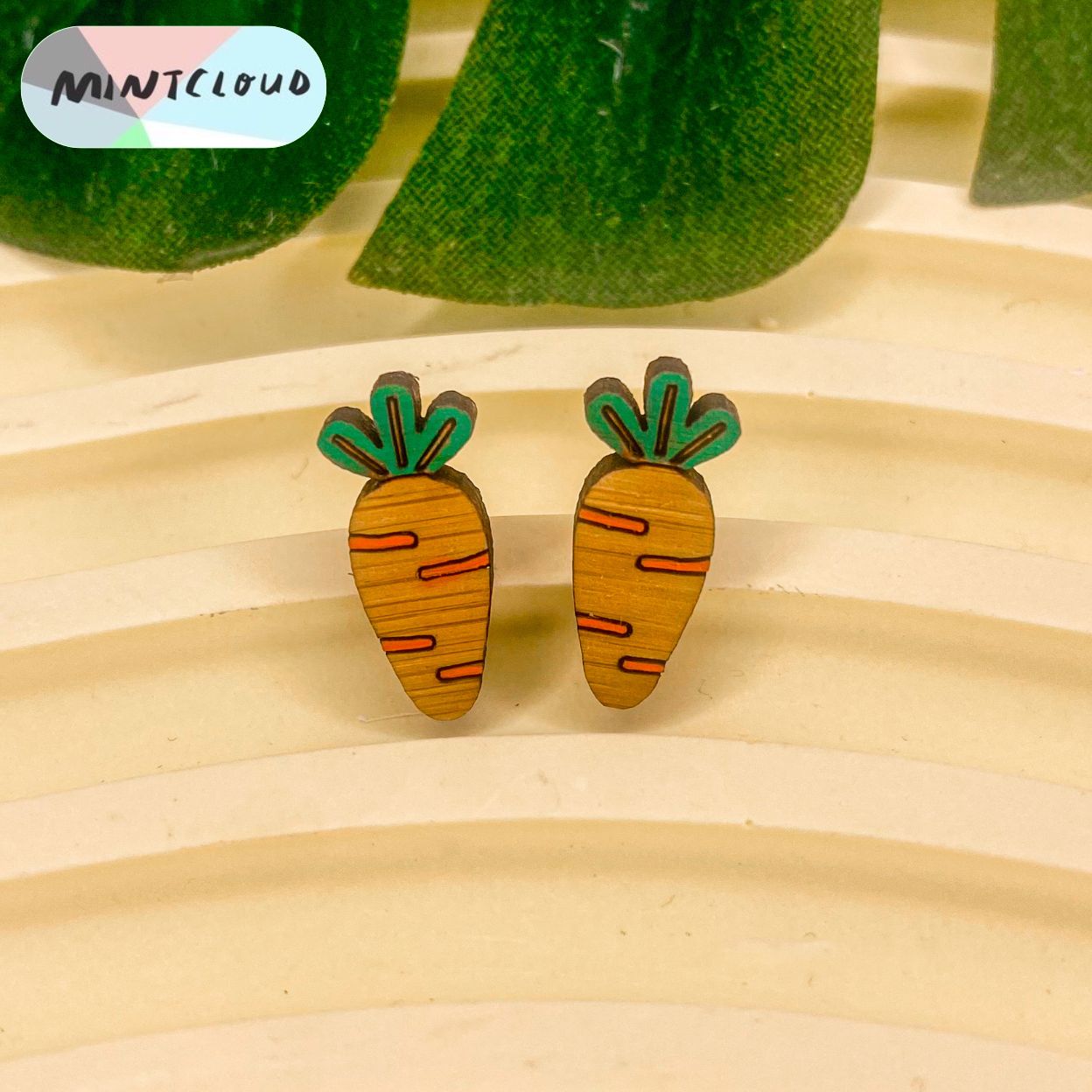 Vegetables Studs - Various Designs