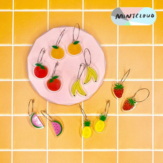 Toy Fruits Dangles - Various Designs