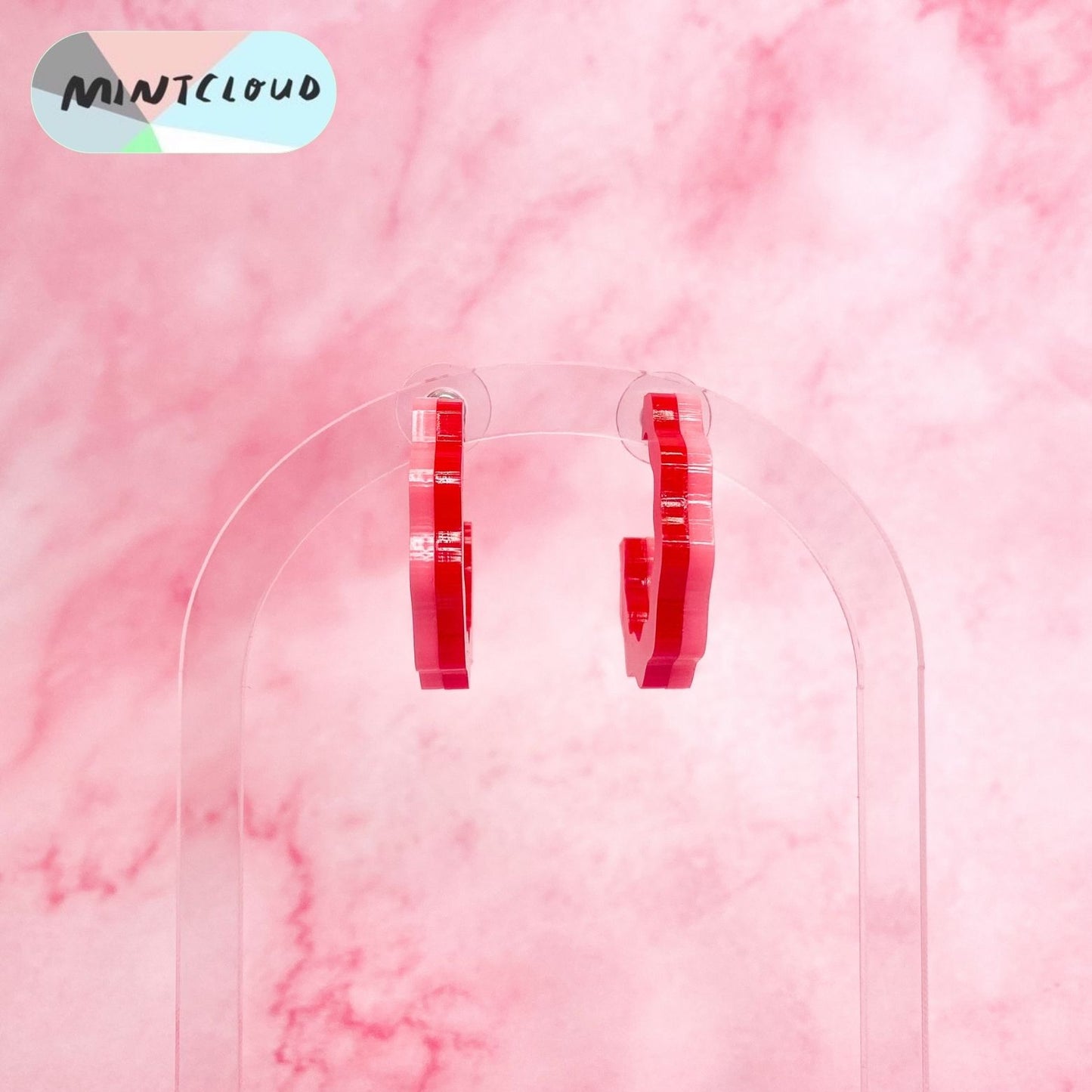 Closet Mod x Mintcloud Collaboration Earrings - Holiday Hoop