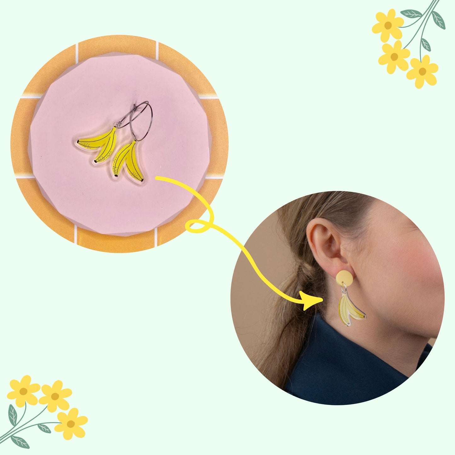 Clip On Conversion From Mintcloud Studio, an online jewellery store based in Adelaide South Australia