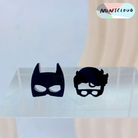 Dynamic Duo Studs - Various Designs From Mintcloud Studio, an online jewellery store based in Adelaide South Australia