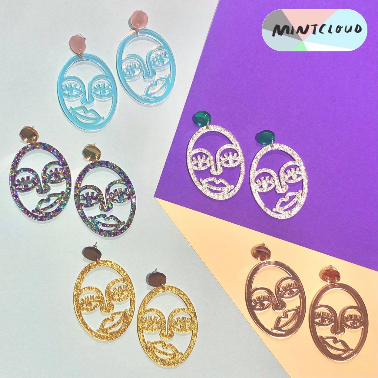Mrs Picasso Dangles - Various Colours