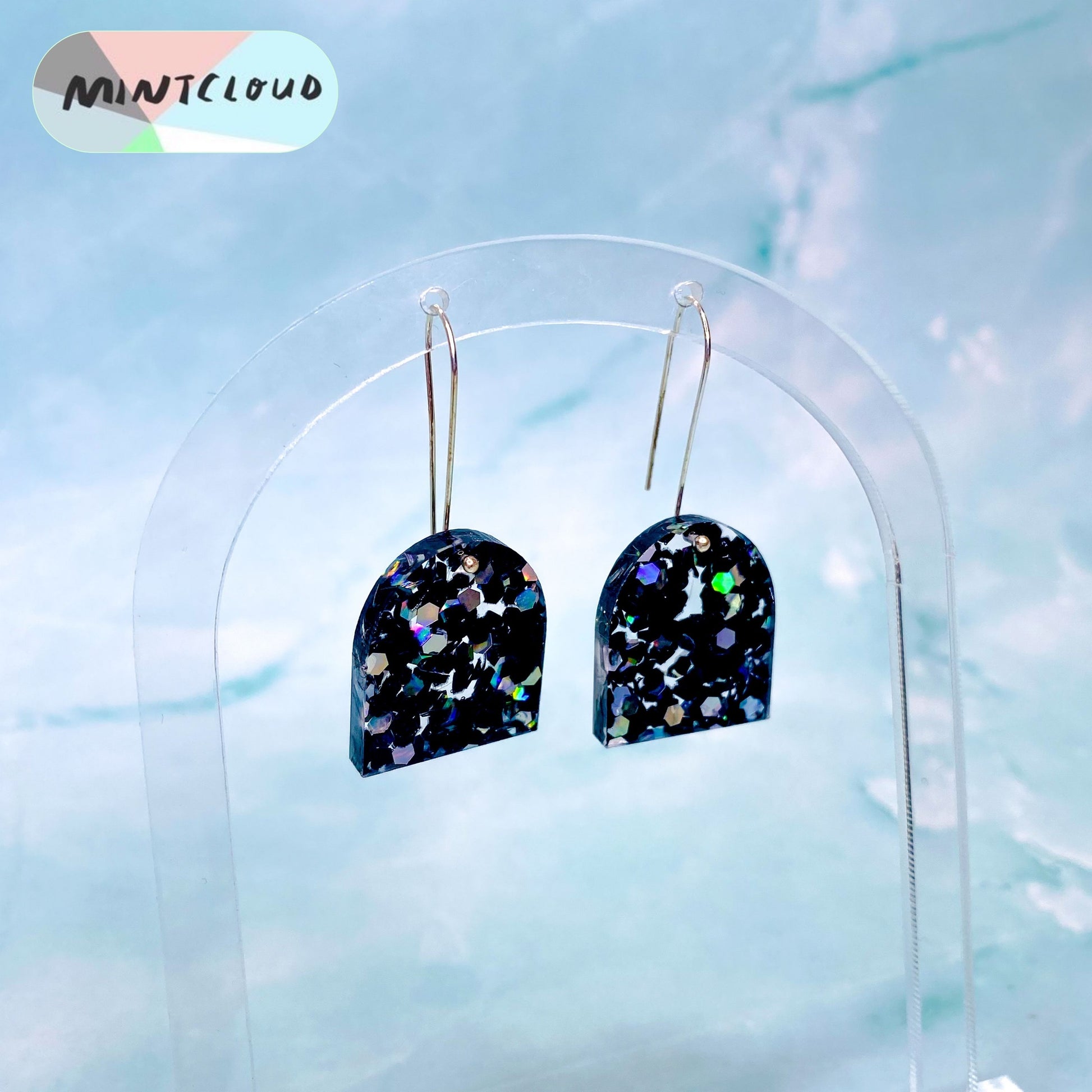 Hygge Drop Dangles - Various Colours From Mintcloud Studio, an online jewellery store based in Adelaide South Australia