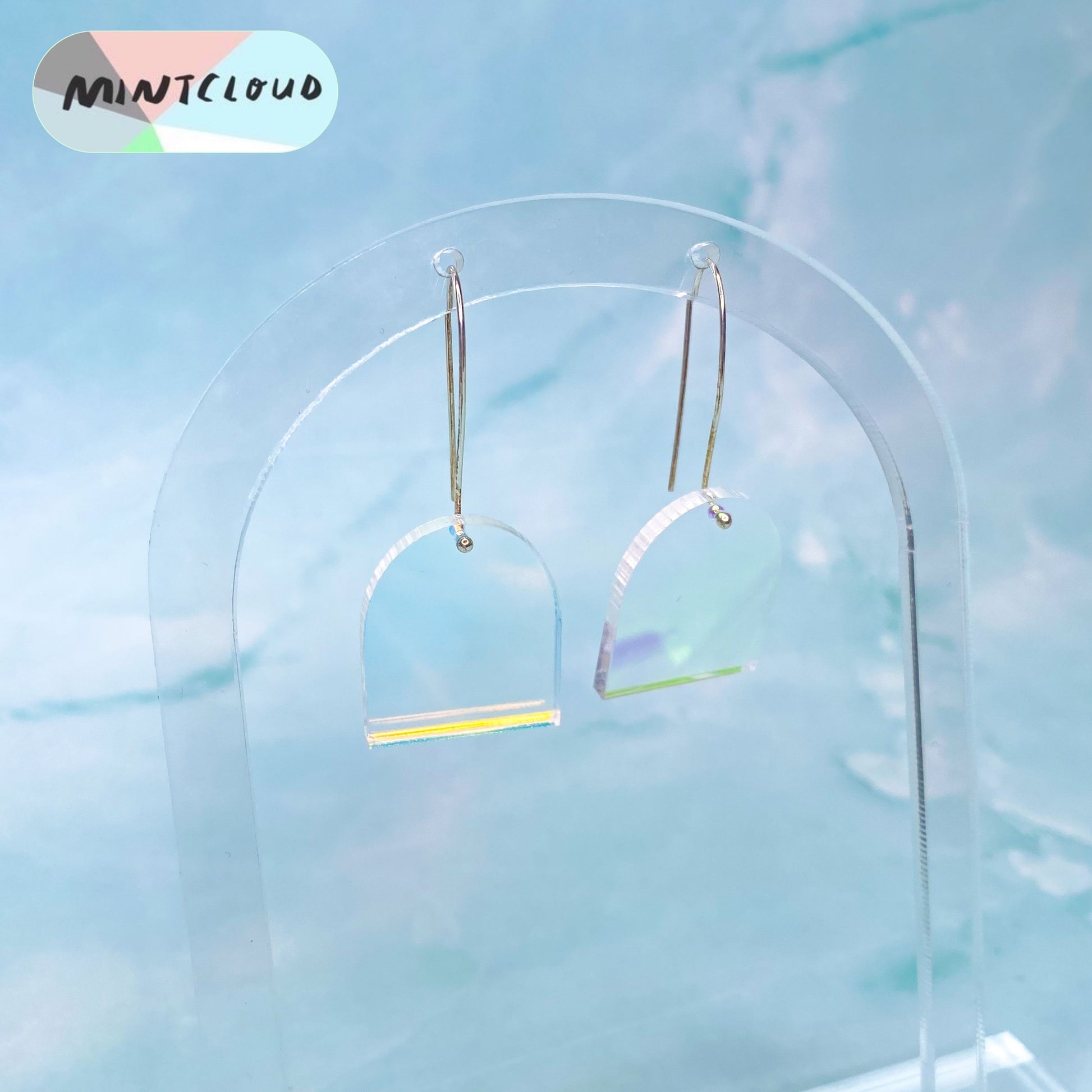 Hygge Drop Dangles - Various Colours From Mintcloud Studio, an online jewellery store based in Adelaide South Australia