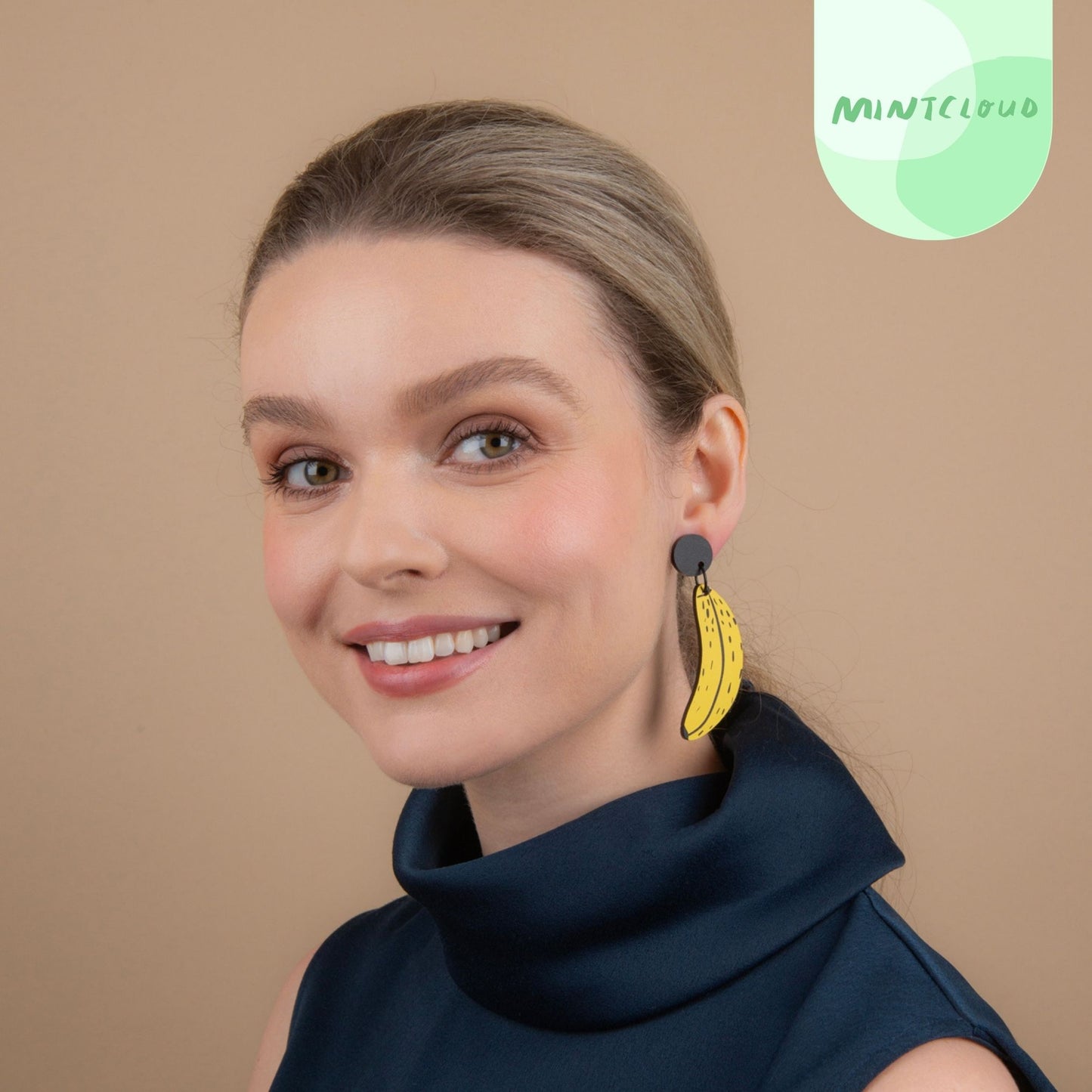 Cool Banana's Dangles From Mintcloud Studio, an online jewellery store based in Adelaide South Australia