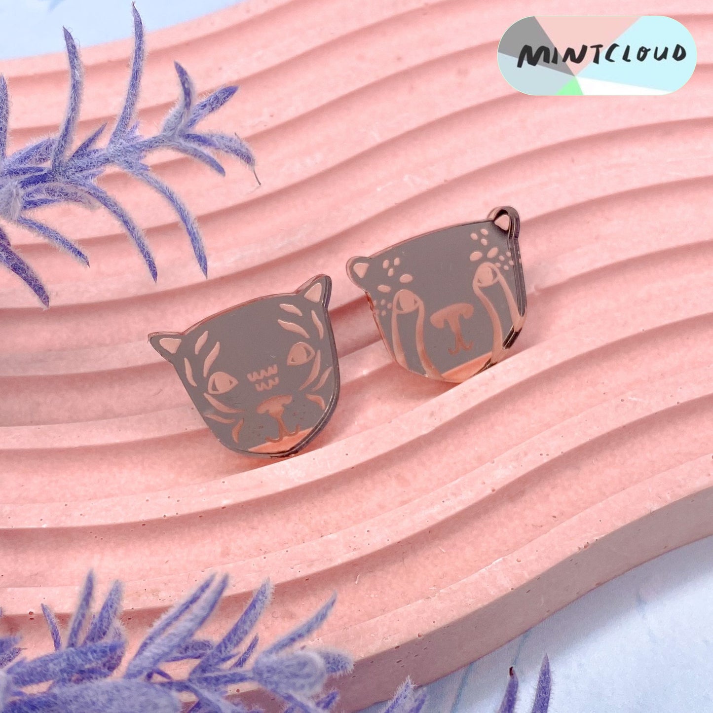 Wild Cats Studs - Various Colours