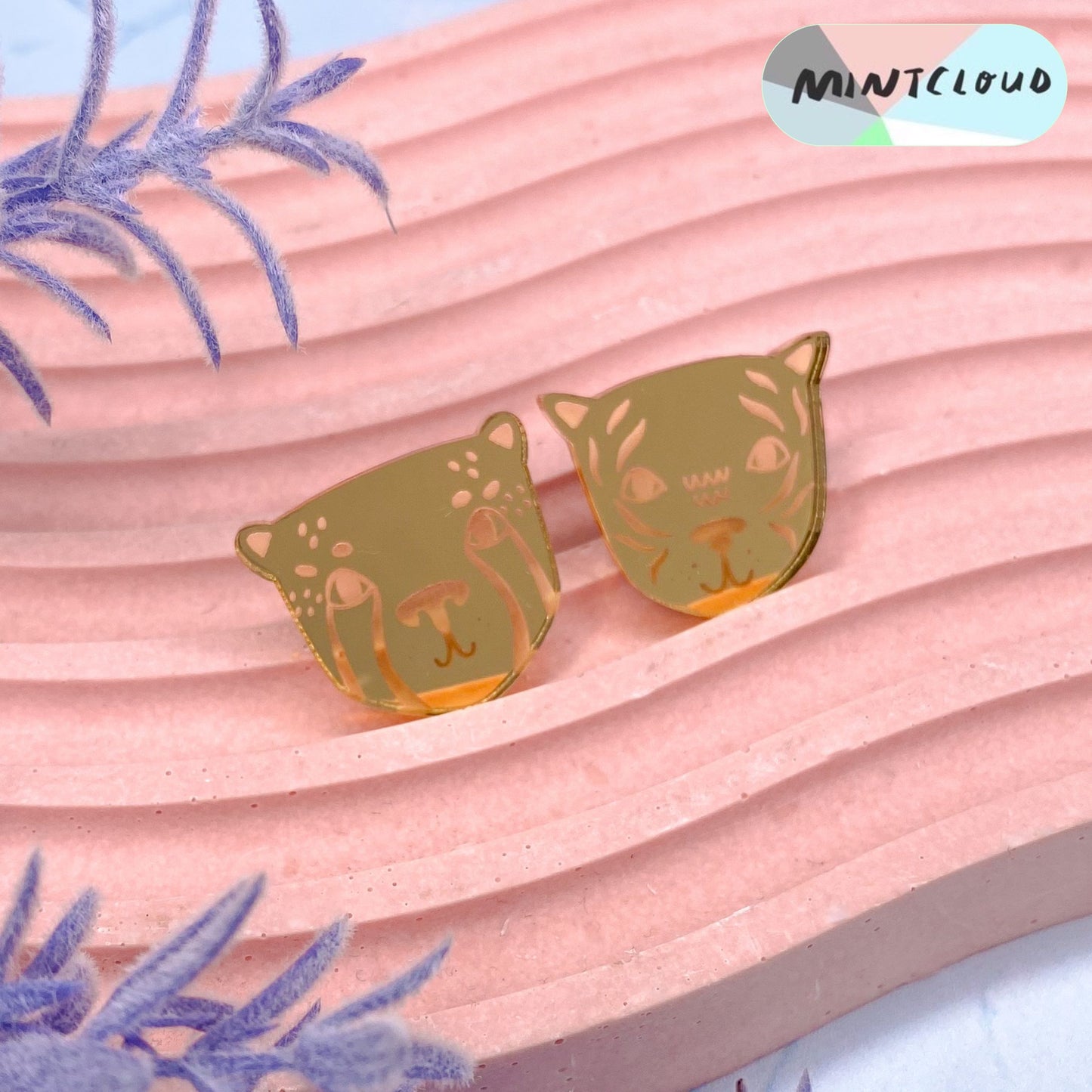 Wild Cats Studs - Various Colours