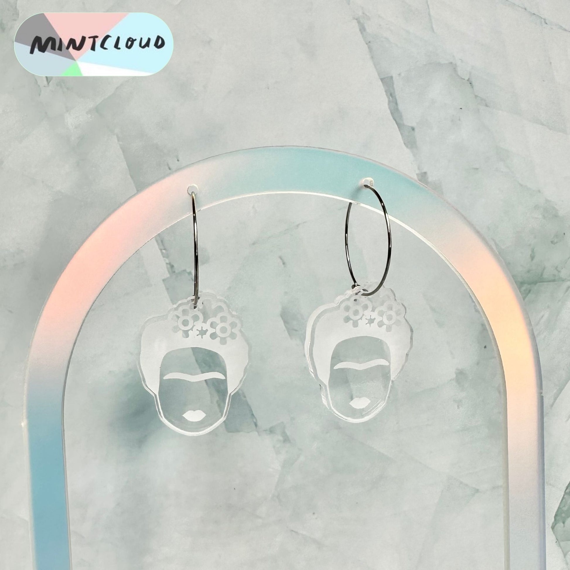 Frida Dangles - Various Colours From Mintcloud Studio, an online jewellery store based in Adelaide South Australia