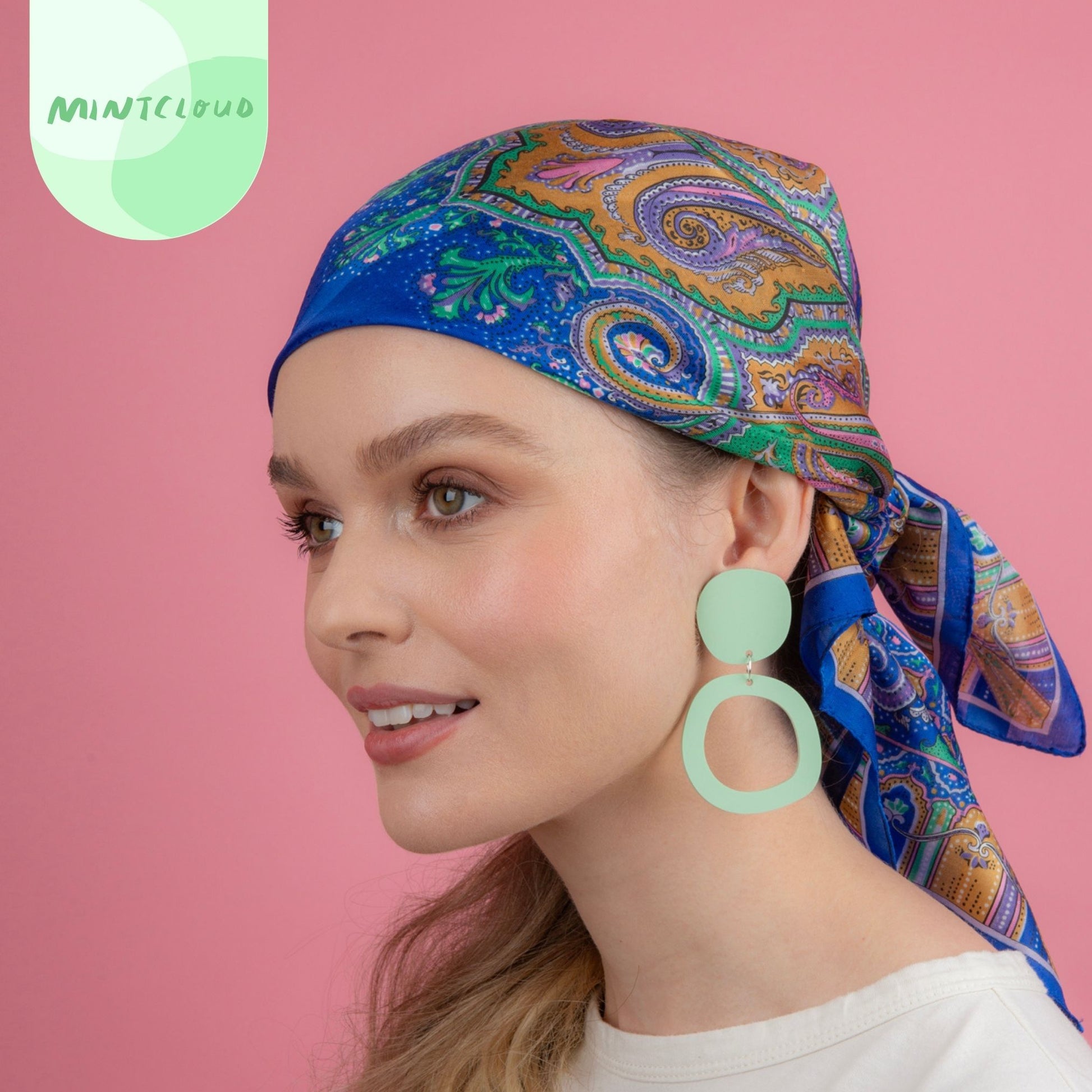Loopy Loops Dangles - Various Colours From Mintcloud Studio, an online jewellery store based in Adelaide South Australia