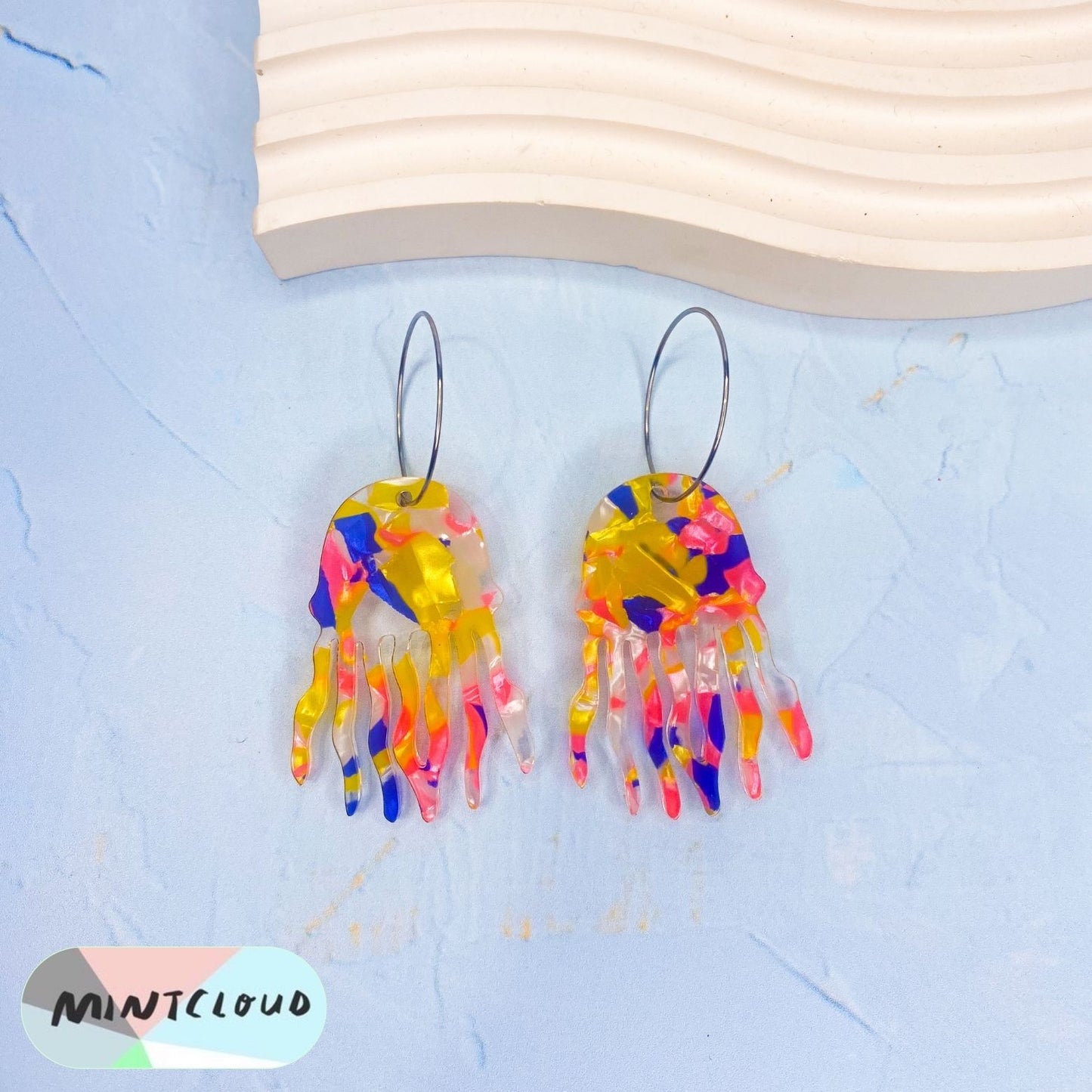 Jellyfish Dangles - Various Colours