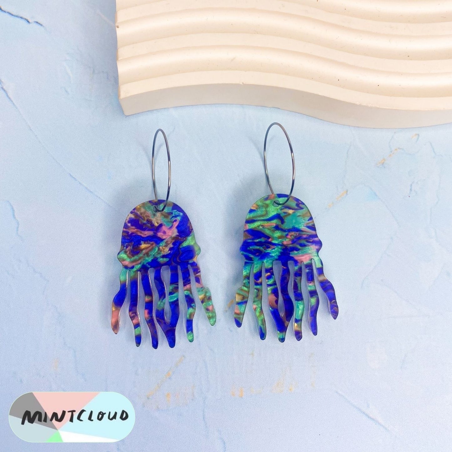 Jellyfish Dangles - Various Colours