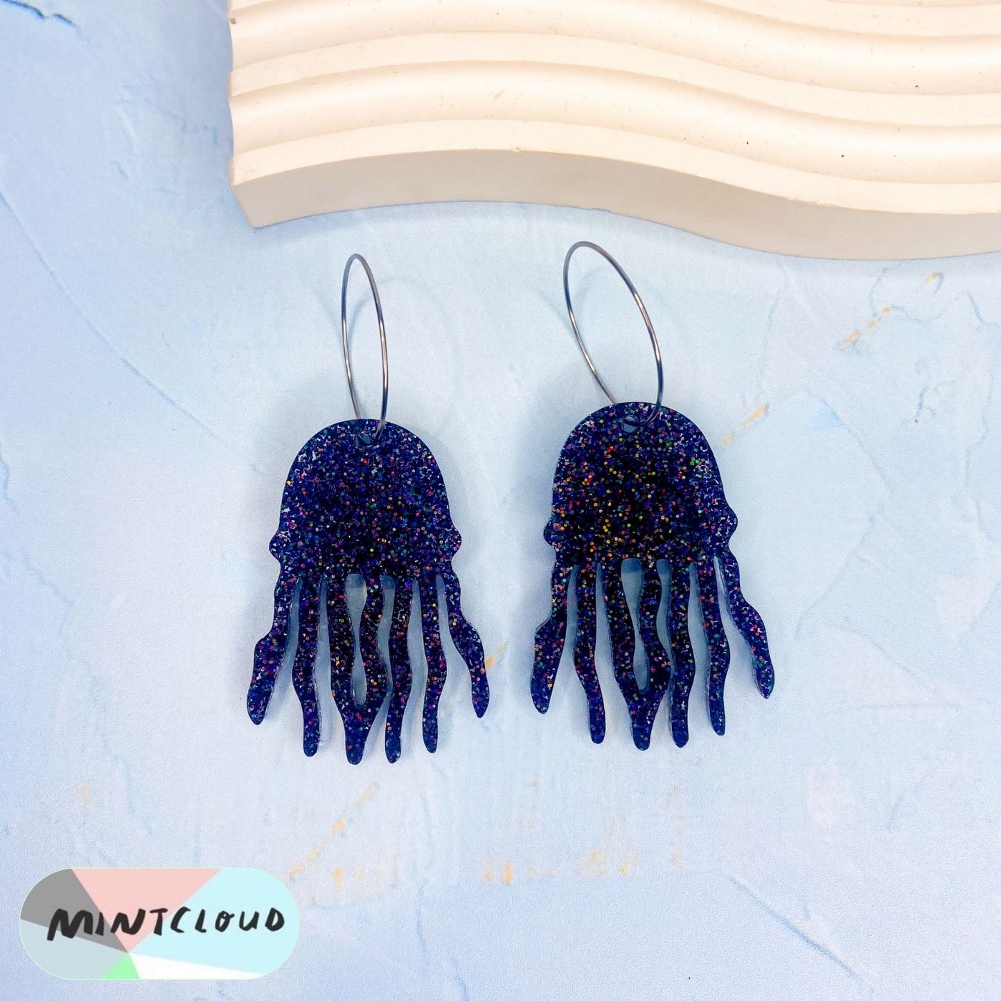 Jellyfish Dangles - Various Colours
