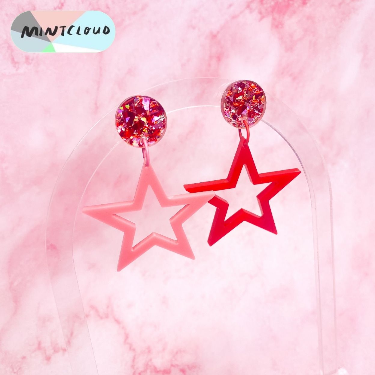 Confetti Star Dangles*