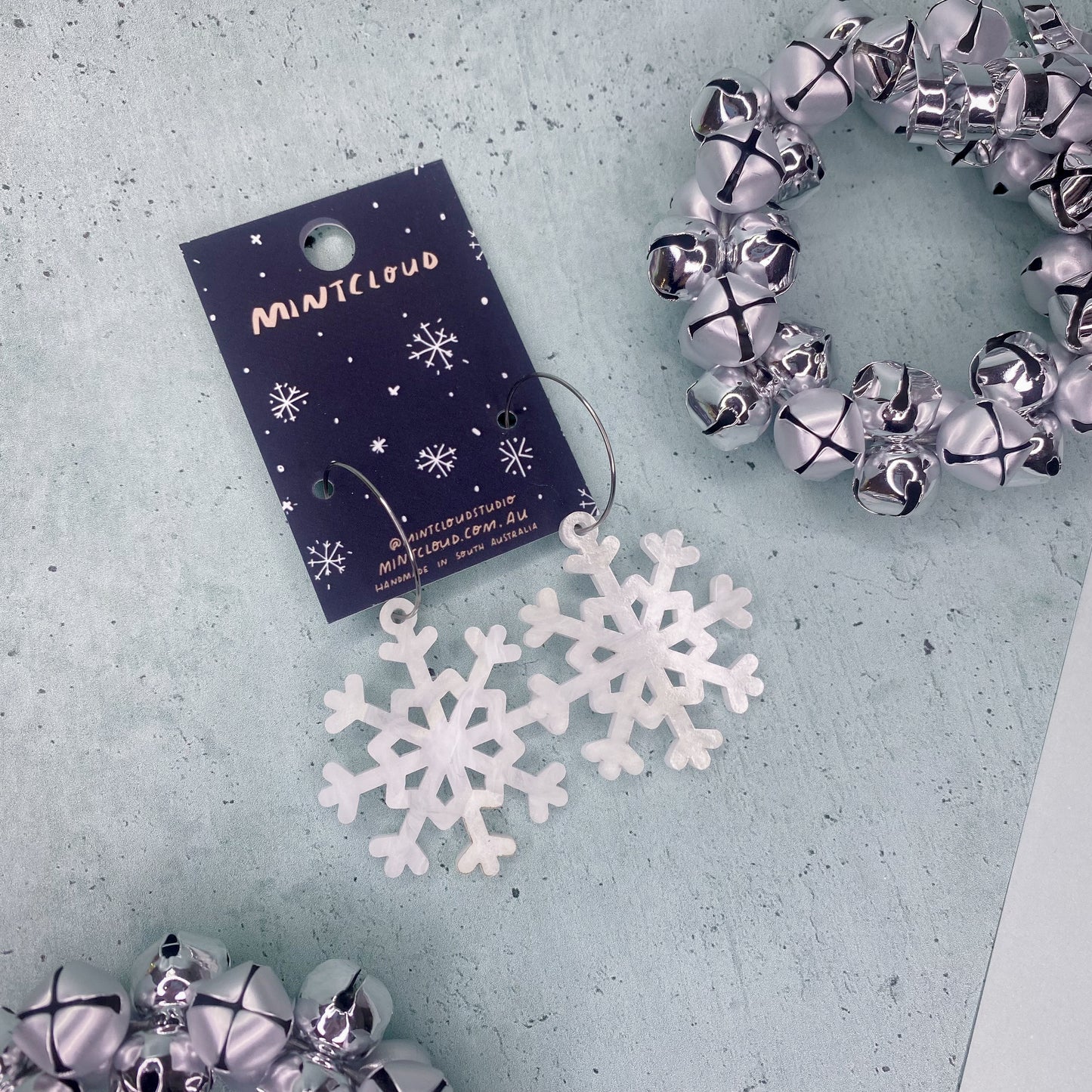 Christmas Earrings - Snowflake