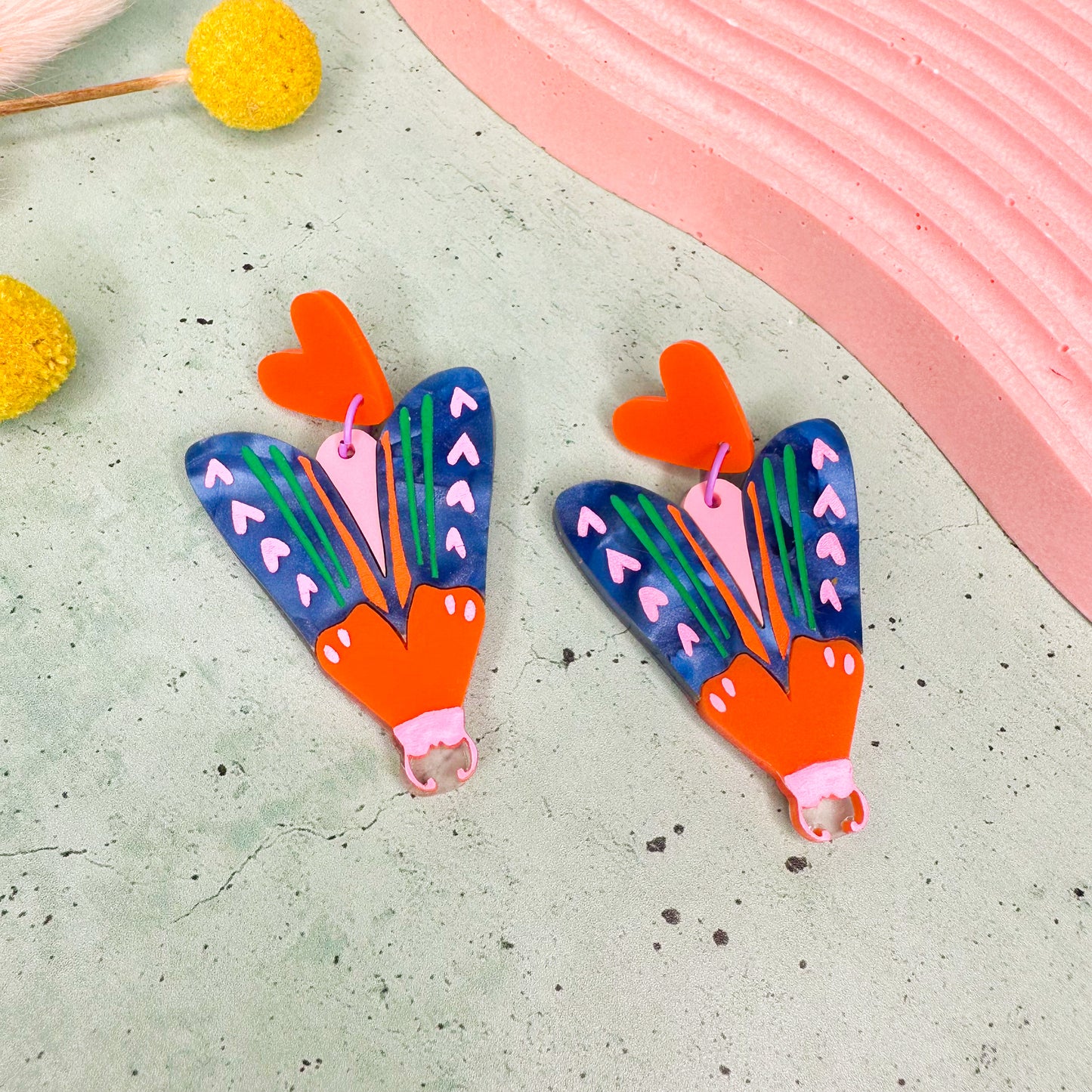 Mintcloud x Missy Minzy - Moth Dangles