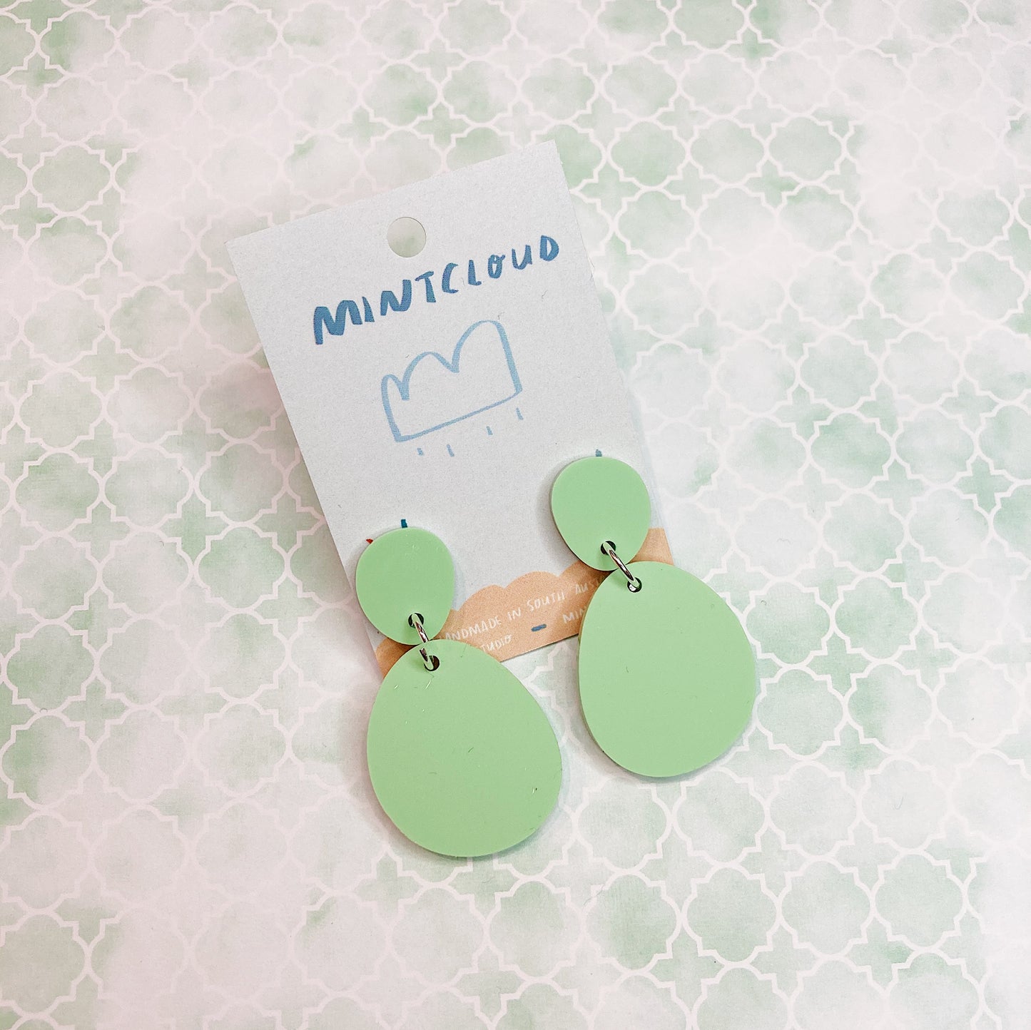 Pastel Droplets Dangles - Various Colours
