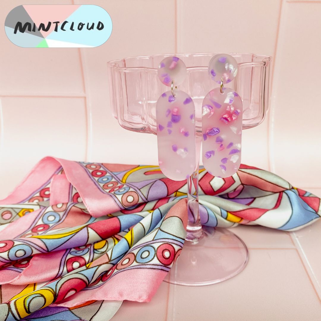 Capsule Dangles - Various Colours From Mintcloud Studio, an online jewellery store based in Adelaide South Australia
