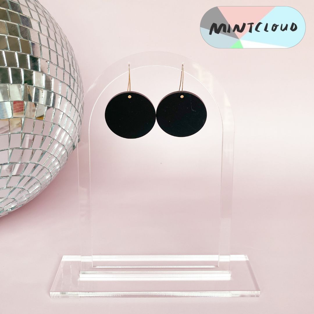 Disco Dot Dangles - Various Colours From Mintcloud Studio, an online jewellery store based in Adelaide South Australia