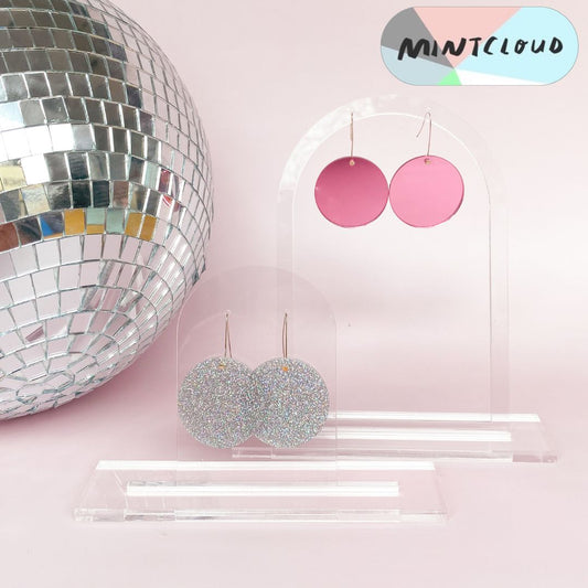 Disco Dot Dangles - Various Colours From Mintcloud Studio, an online jewellery store based in Adelaide South Australia