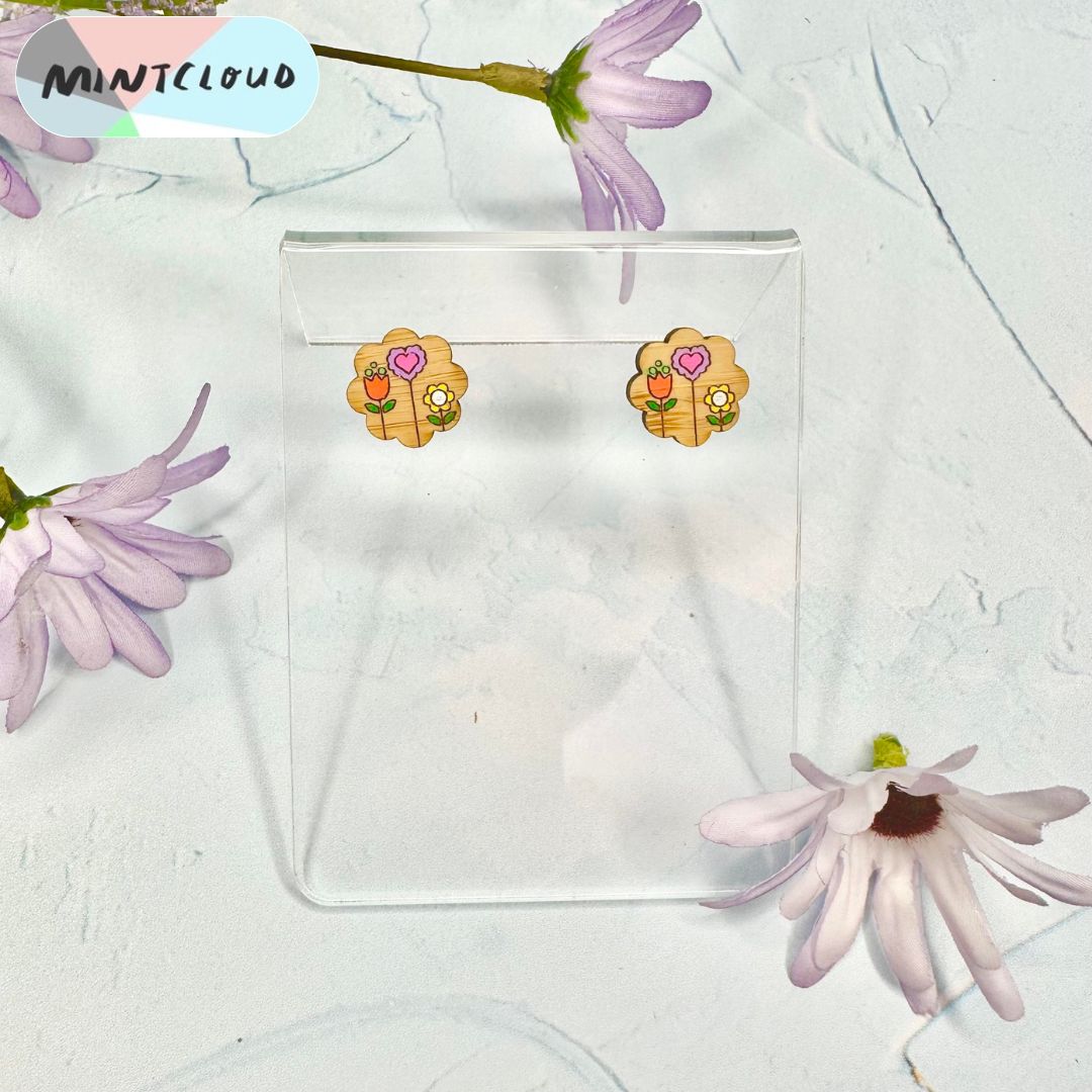 Springtime Bloomer Studs