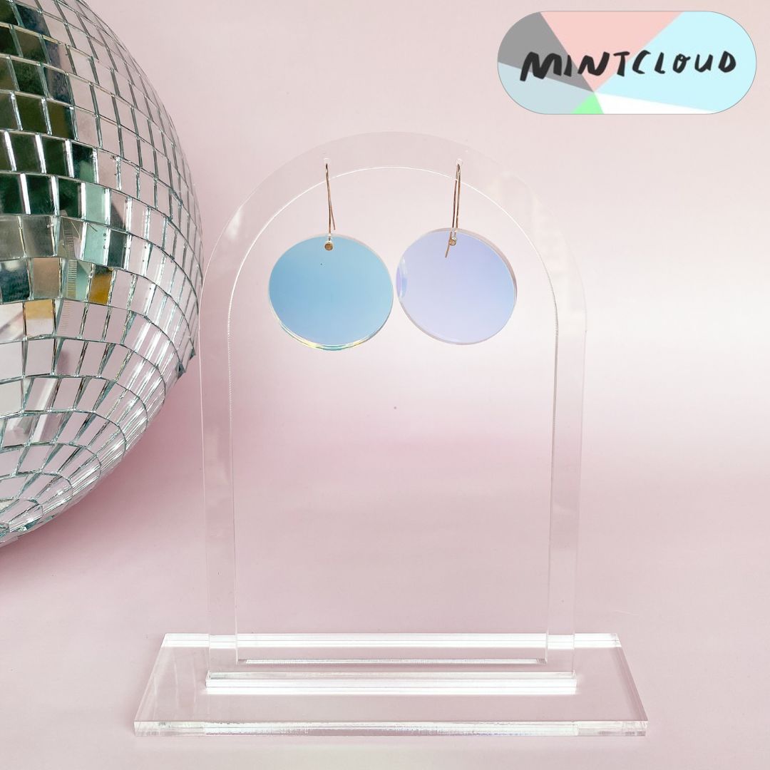Disco Dot Dangles - Various Colours From Mintcloud Studio, an online jewellery store based in Adelaide South Australia