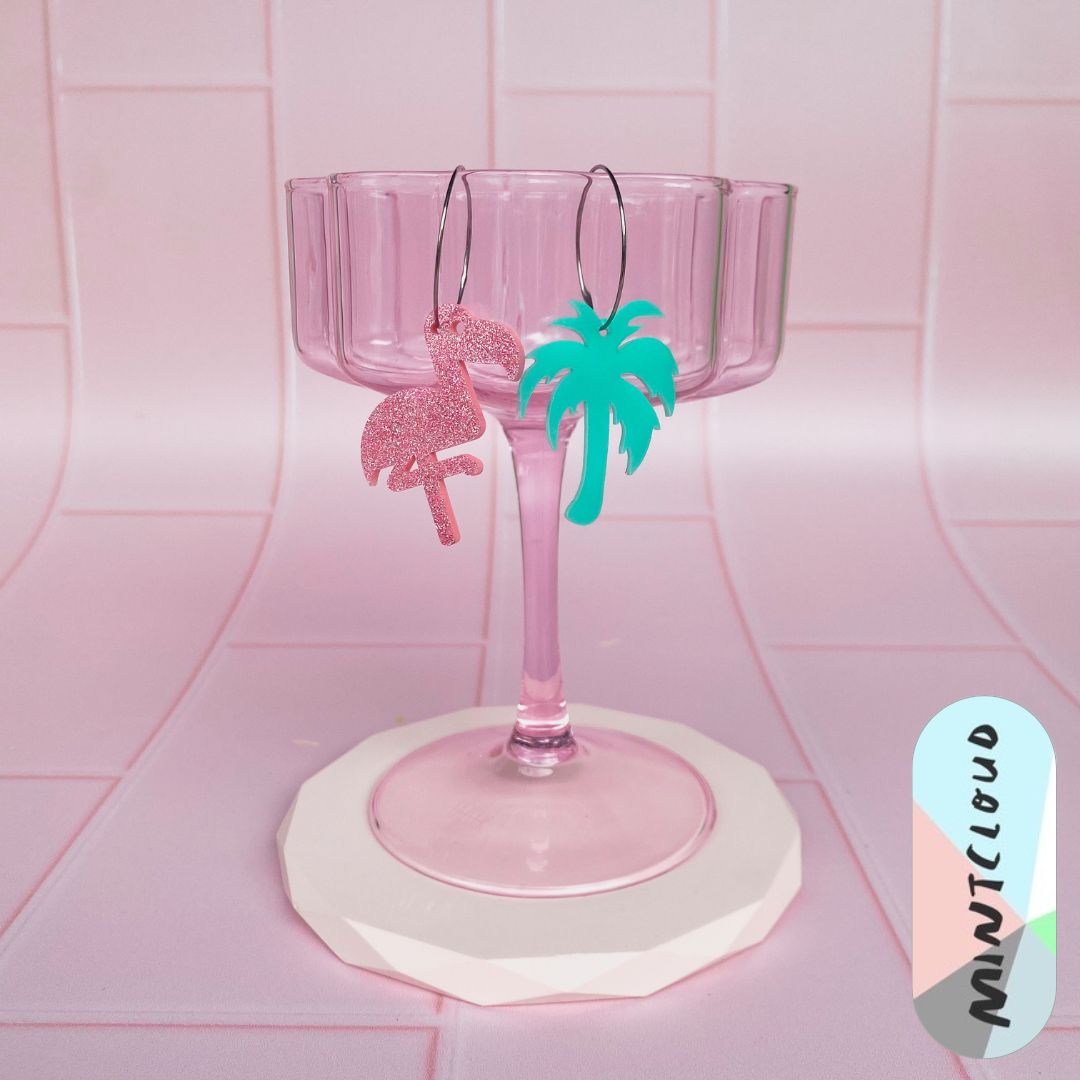 Miami Dreams Dangles - Various Colours From Mintcloud Studio, an online jewellery store based in Adelaide South Australia
