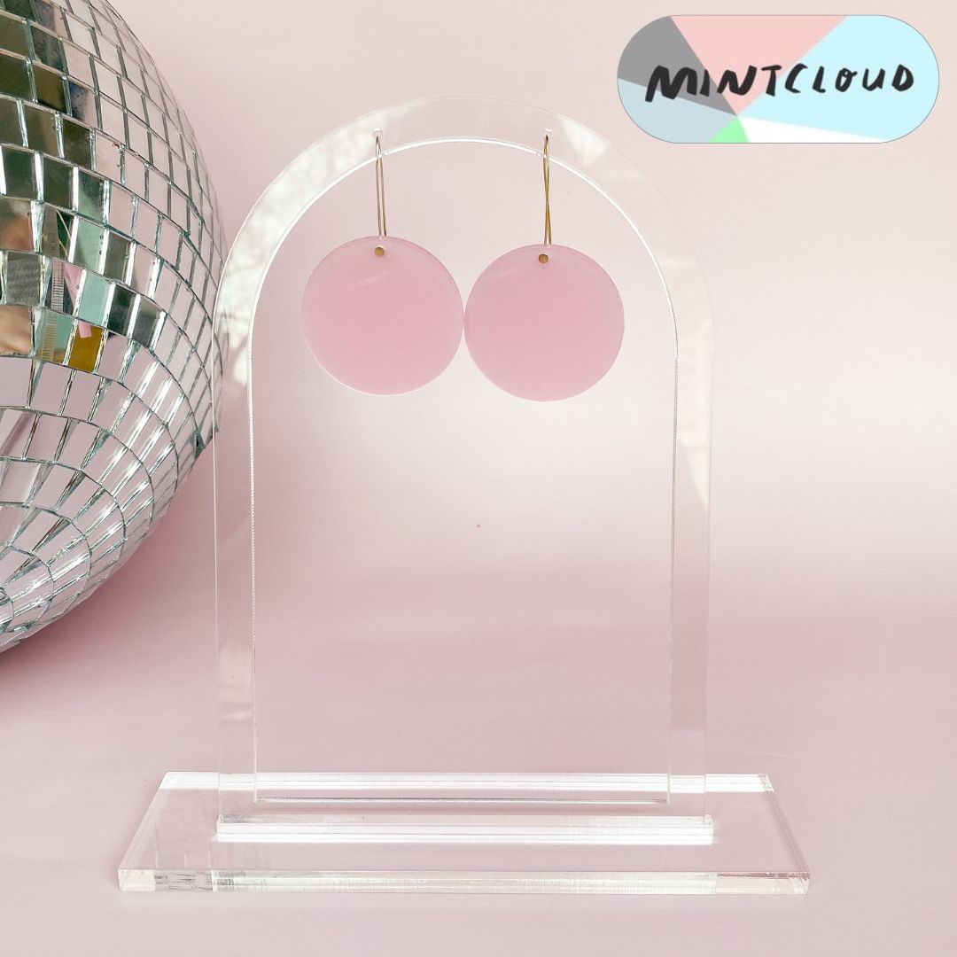 Disco Dot Dangles - Various Colours From Mintcloud Studio, an online jewellery store based in Adelaide South Australia