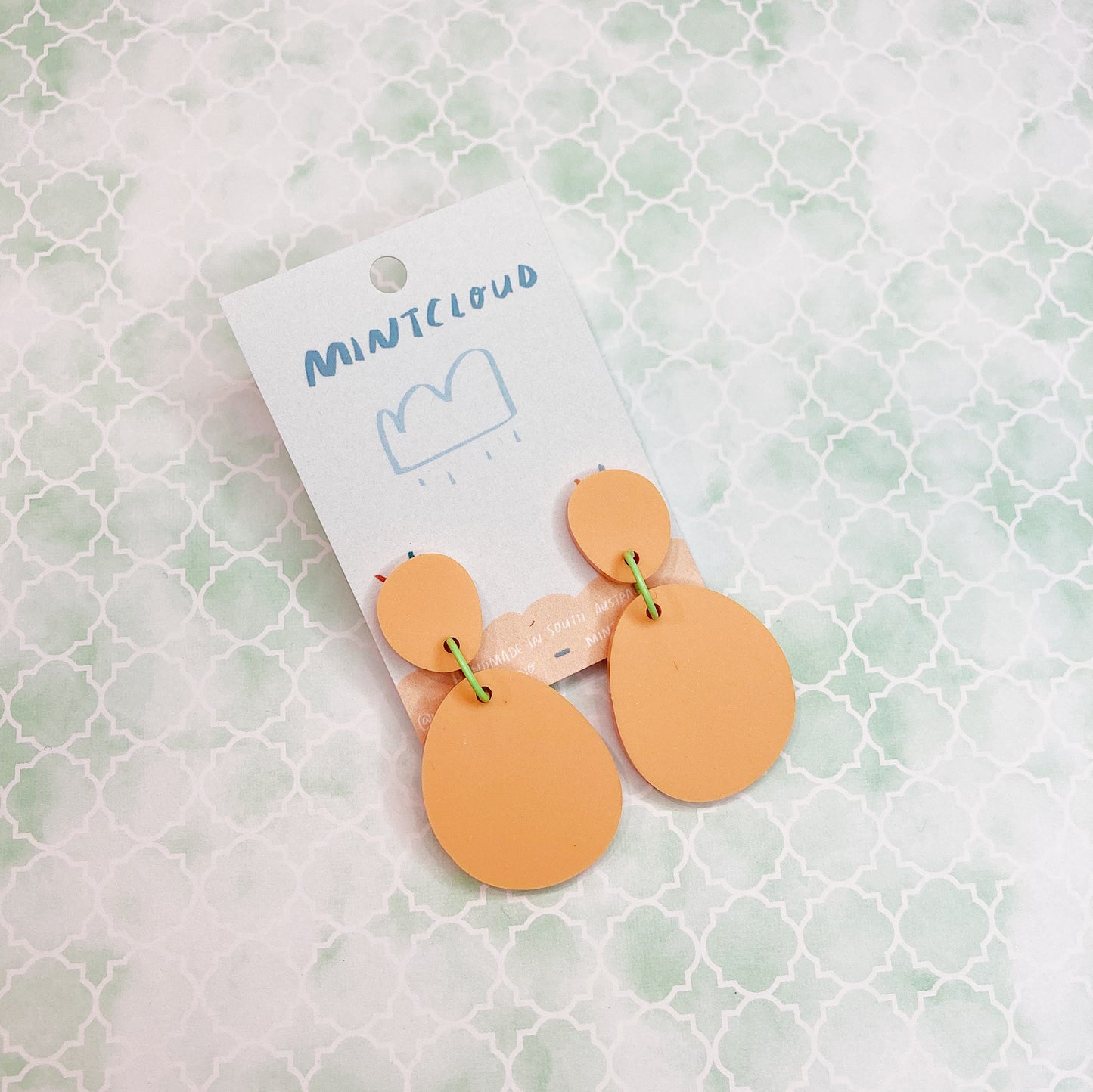 Pastel Droplets Dangles - Various Colours