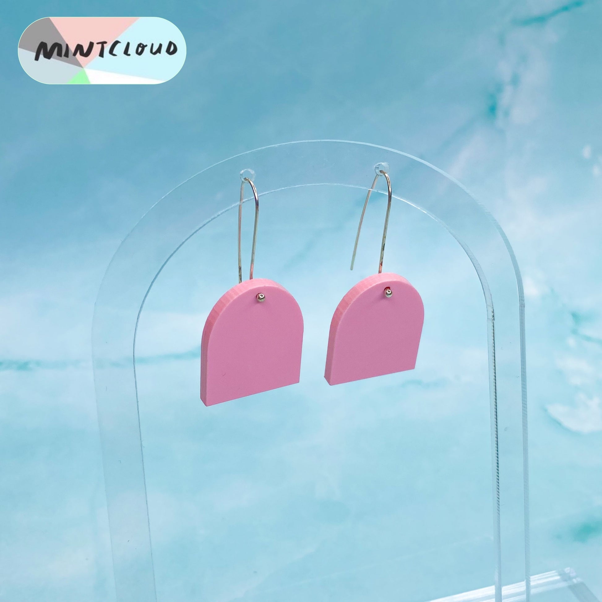 Hygge Drop Dangles - Various Colours From Mintcloud Studio, an online jewellery store based in Adelaide South Australia