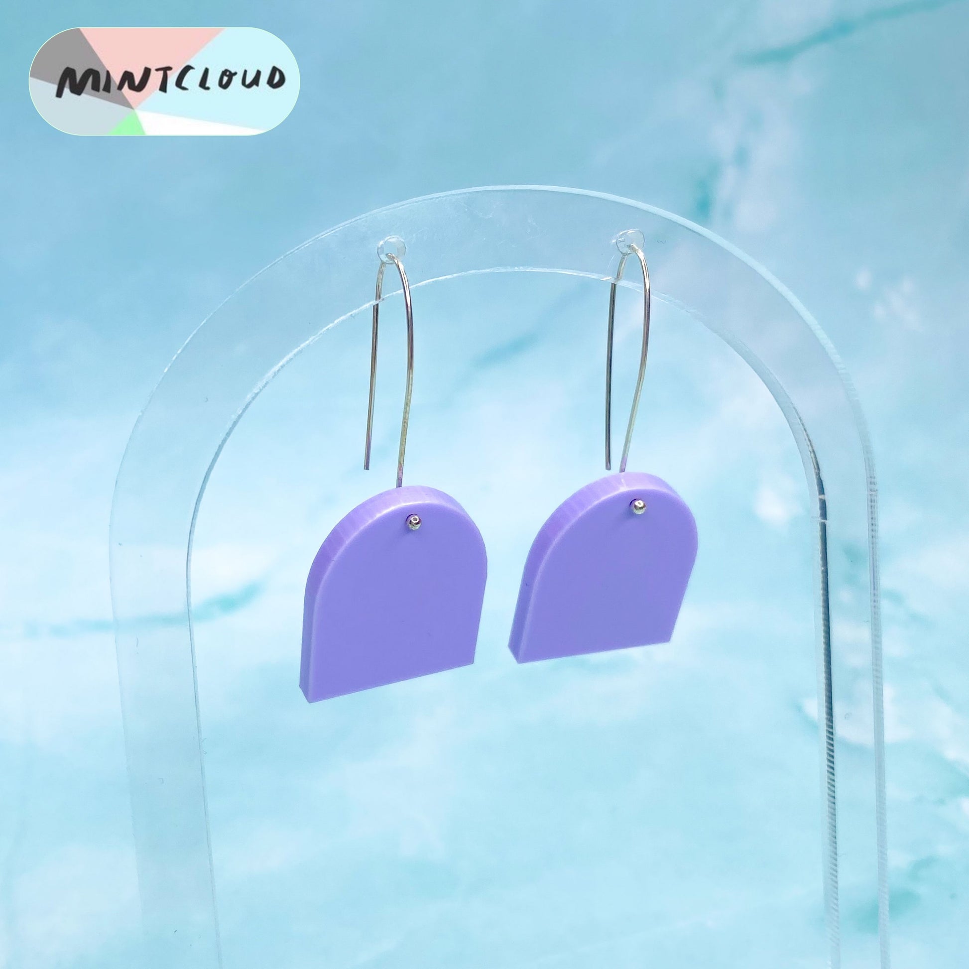 Hygge Drop Dangles - Various Colours From Mintcloud Studio, an online jewellery store based in Adelaide South Australia