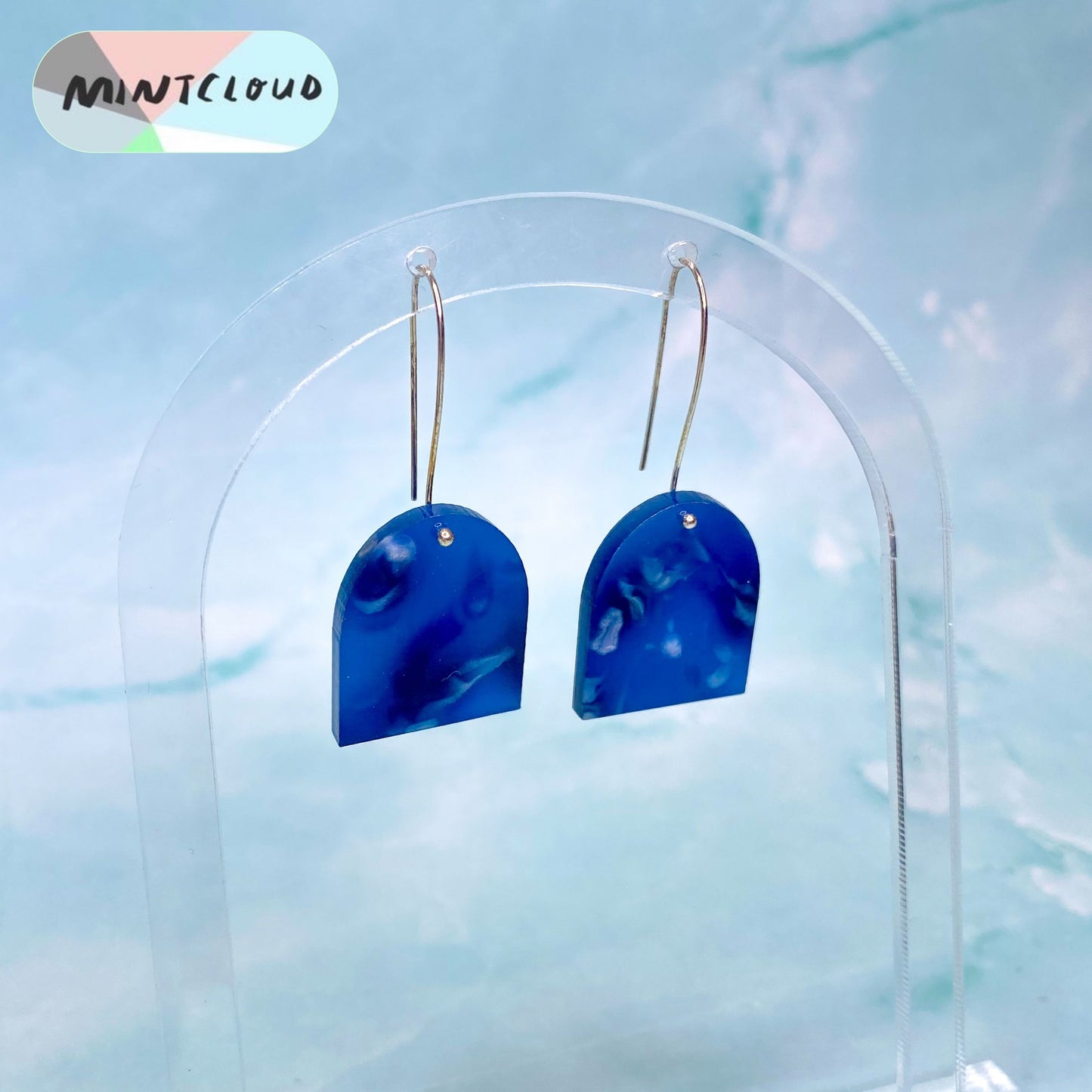 Hygge Drop Dangles - Various Colours From Mintcloud Studio, an online jewellery store based in Adelaide South Australia