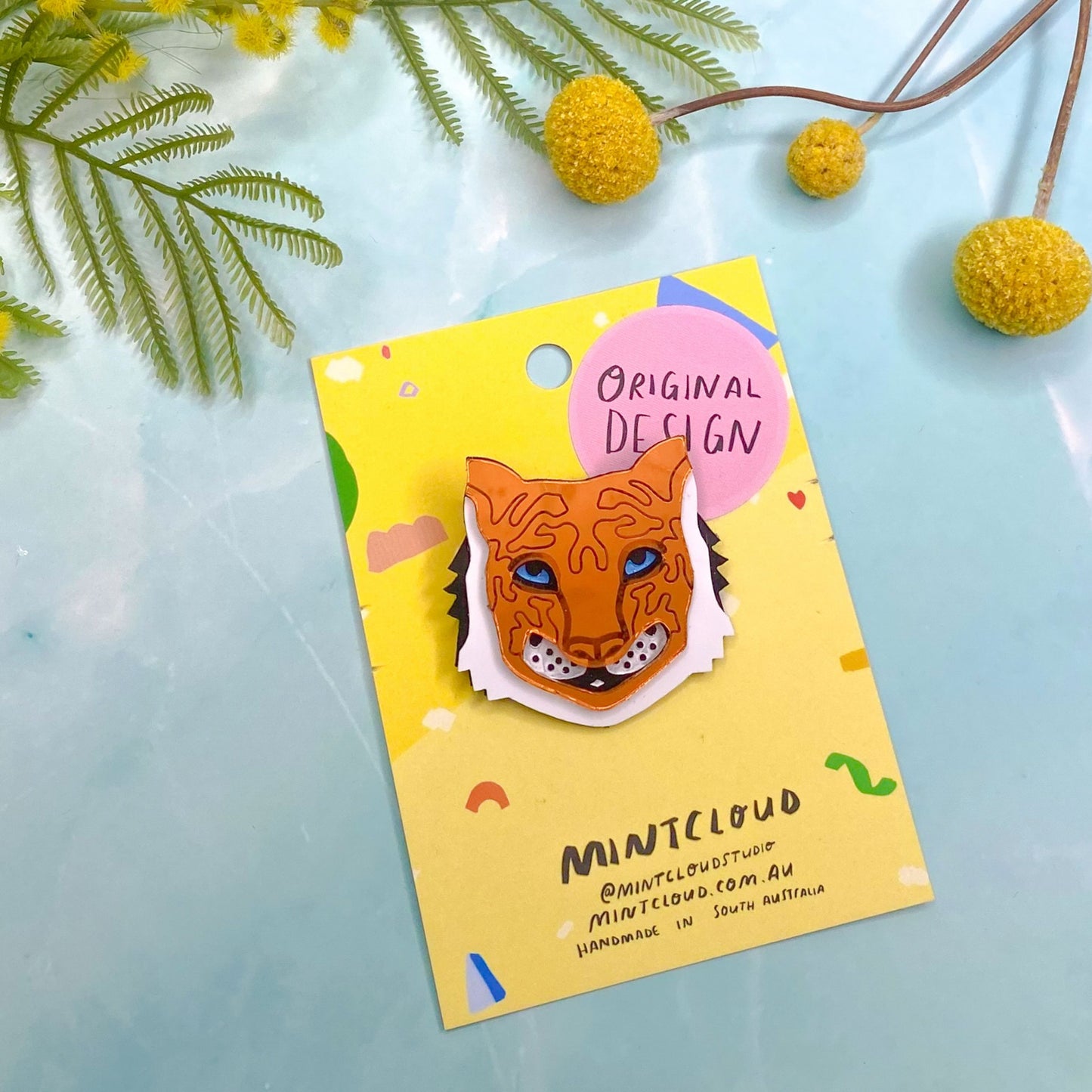 Mighty Tiger Brooch*