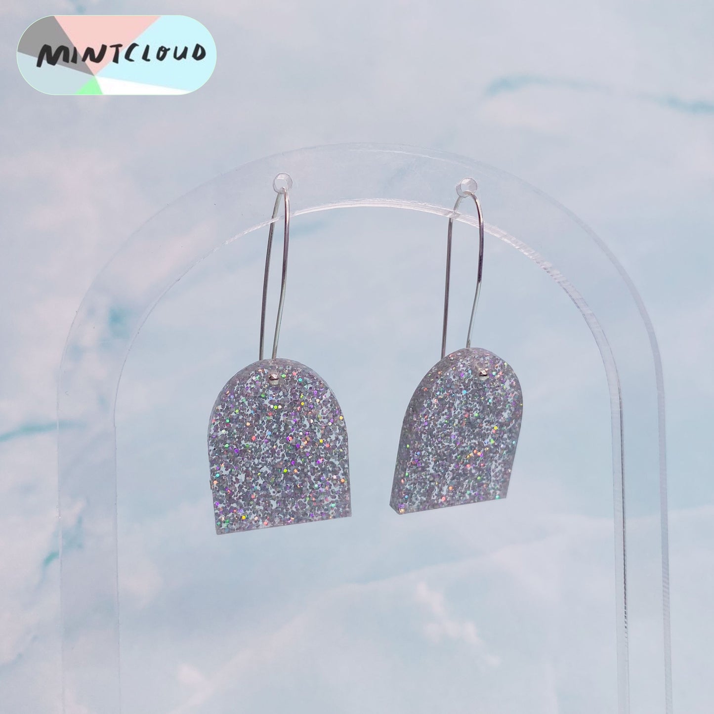 Hygge Drop Dangles - Various Colours From Mintcloud Studio, an online jewellery store based in Adelaide South Australia