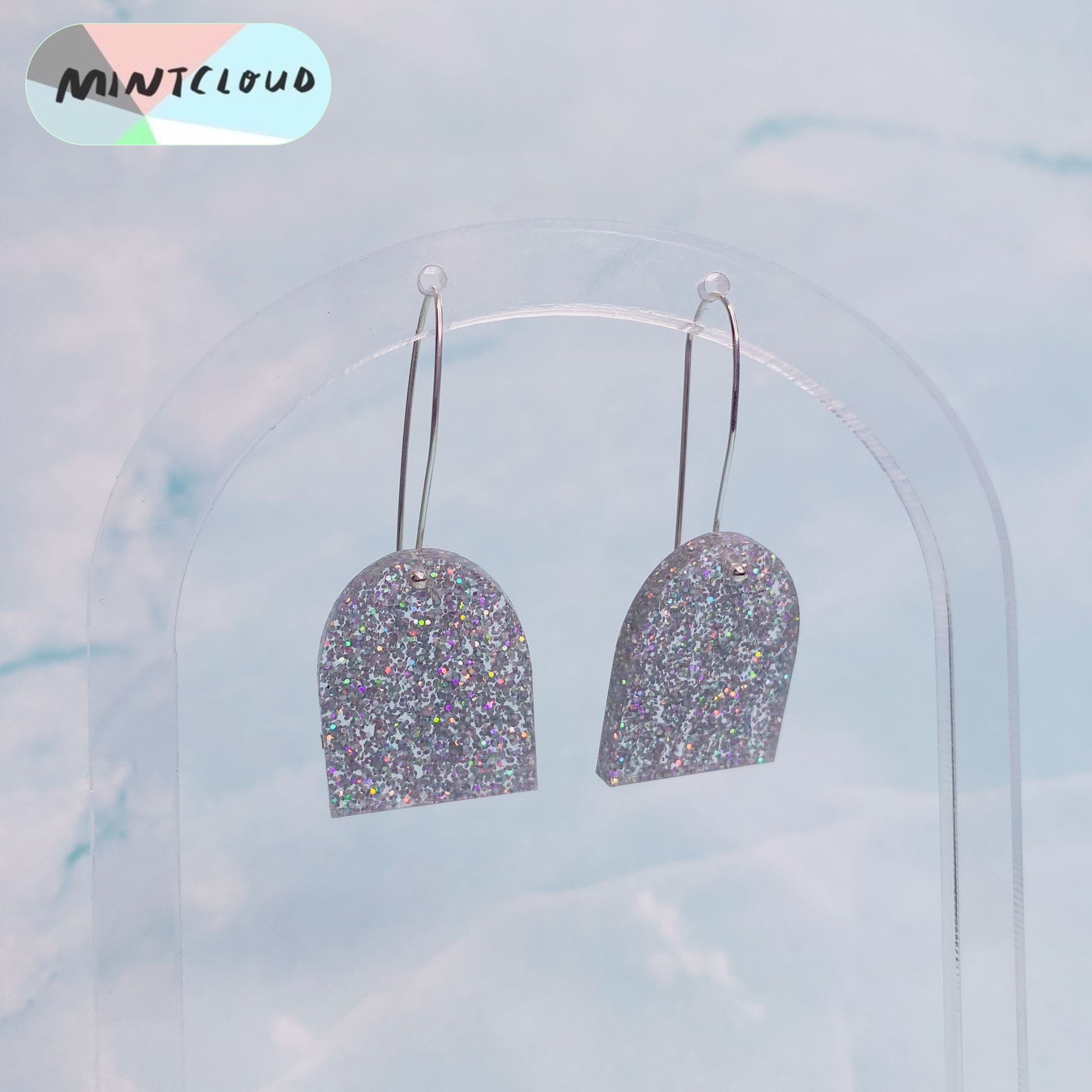 Hygge Drop Dangles - Various Colours From Mintcloud Studio, an online jewellery store based in Adelaide South Australia