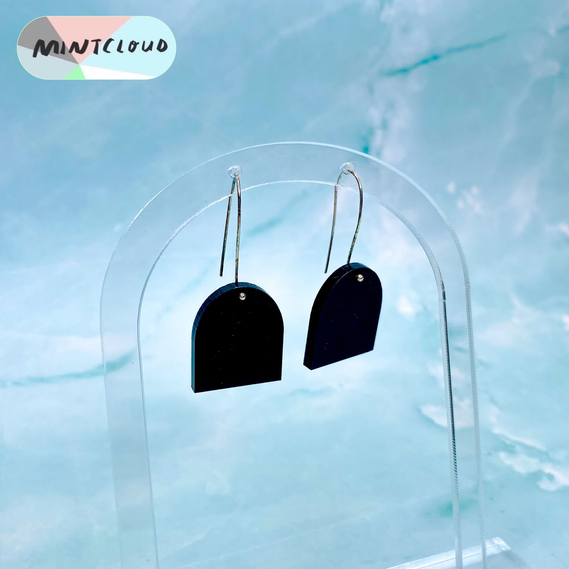 Hygge Drop Dangles - Various Colours From Mintcloud Studio, an online jewellery store based in Adelaide South Australia