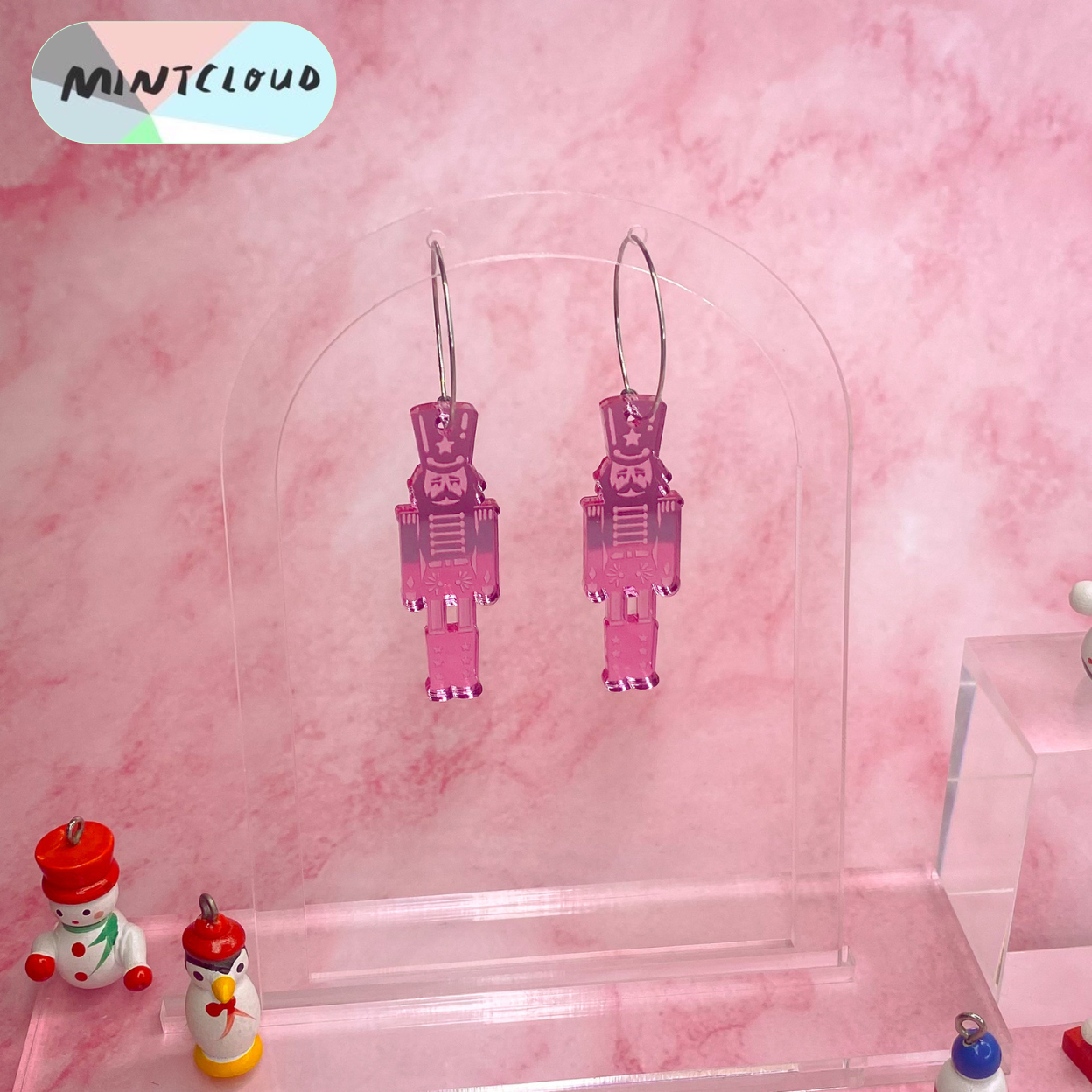 Christmas Earrings - Nutcracker