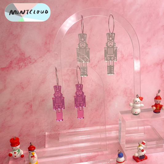 Christmas Earrings - Nutcracker
