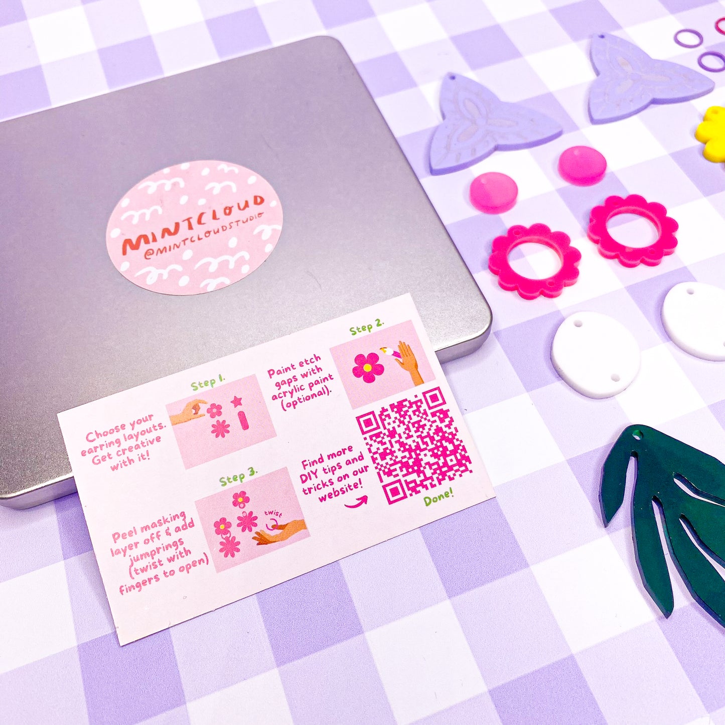 DIY Earring Kit - Summer Garden