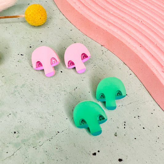 Mintcloud x Missy Minzy - Mushroom Studs