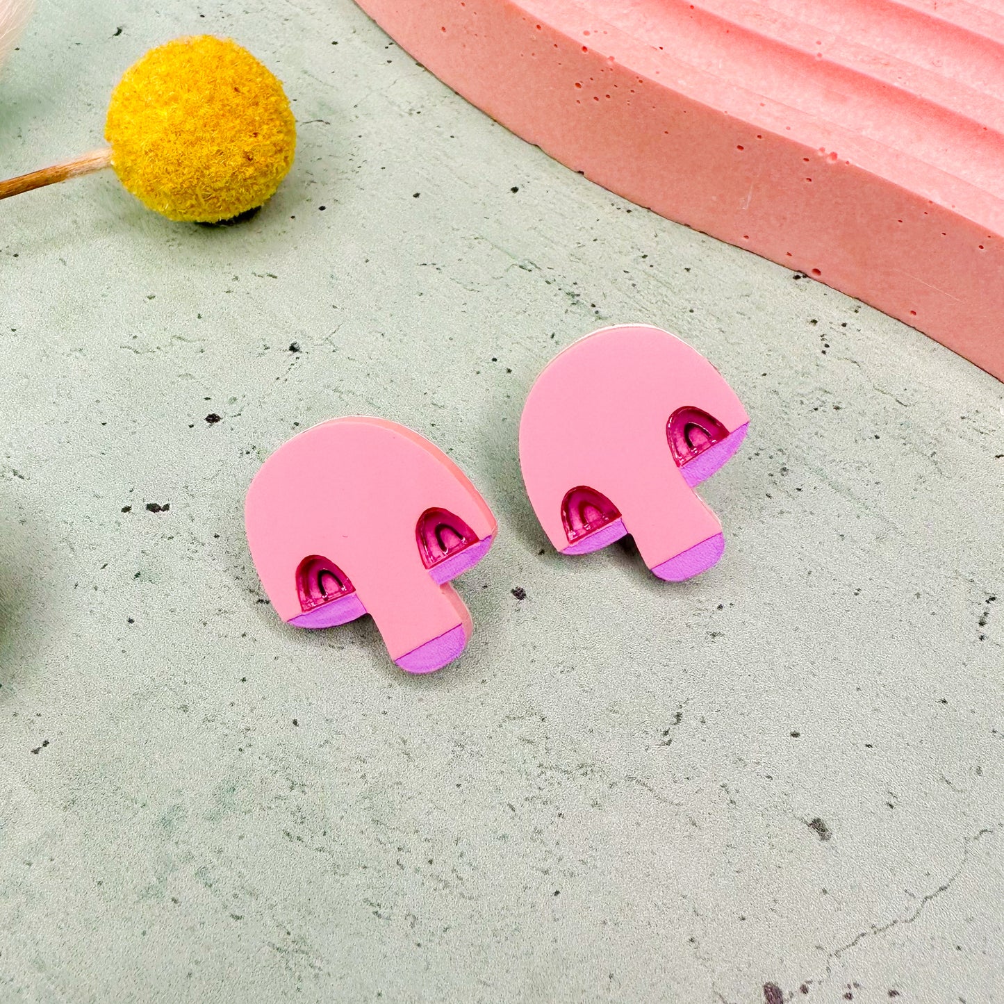 Mintcloud x Missy Minzy - Mushroom Studs