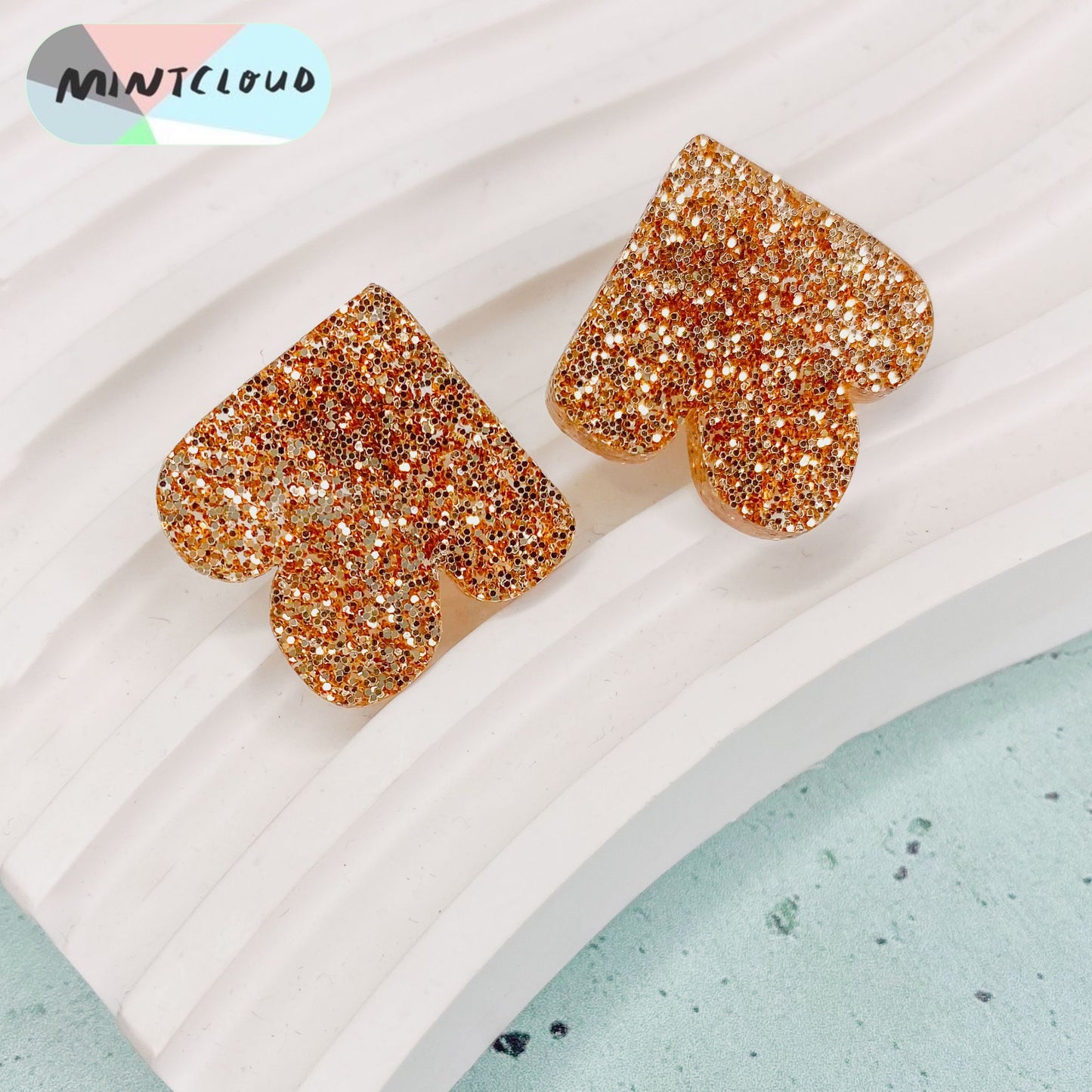 Floral Stud - Various Colours From Mintcloud Studio, an online jewellery store based in Adelaide South Australia