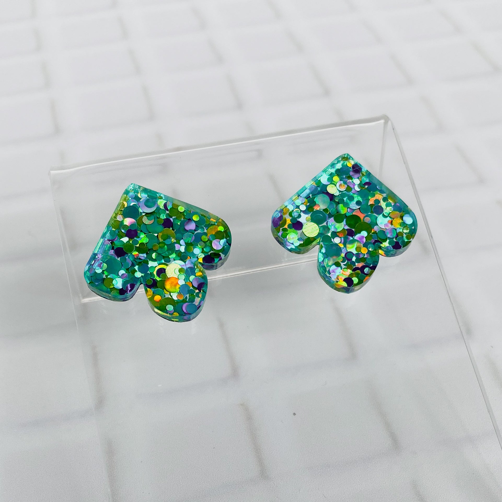 Floral Stud - Various Colours From Mintcloud Studio, an online jewellery store based in Adelaide South Australia